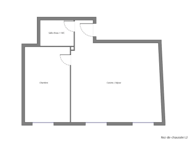 Appartement à vendre 2 pièces de 49,8 m² à Conflans-Sainte-Honorine